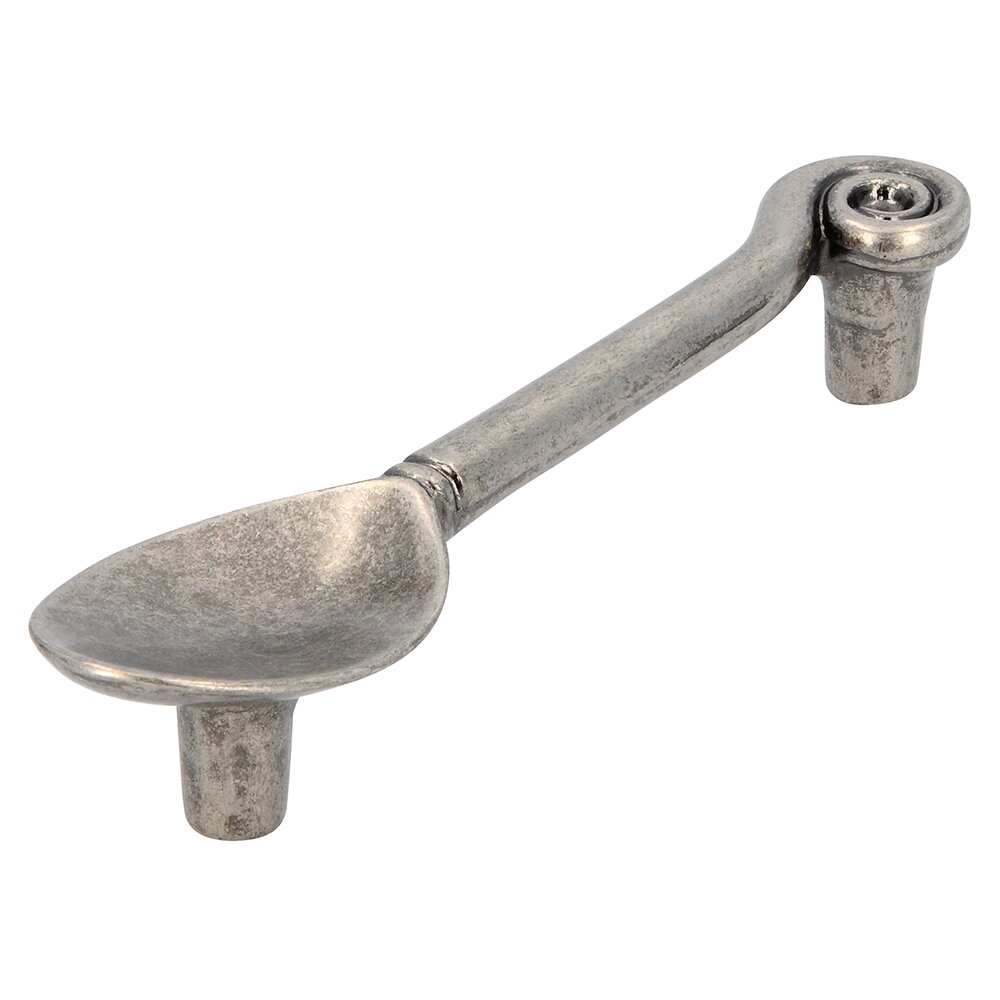 96 mm Centers Spoon Pull in Tin
