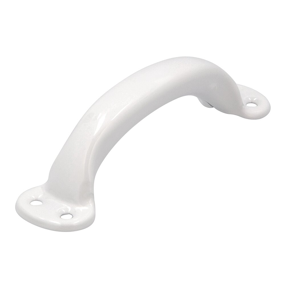 99 mm Centers Suitcase Pull in White