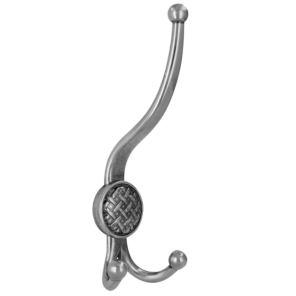 Weaved Hook in Antique Silver