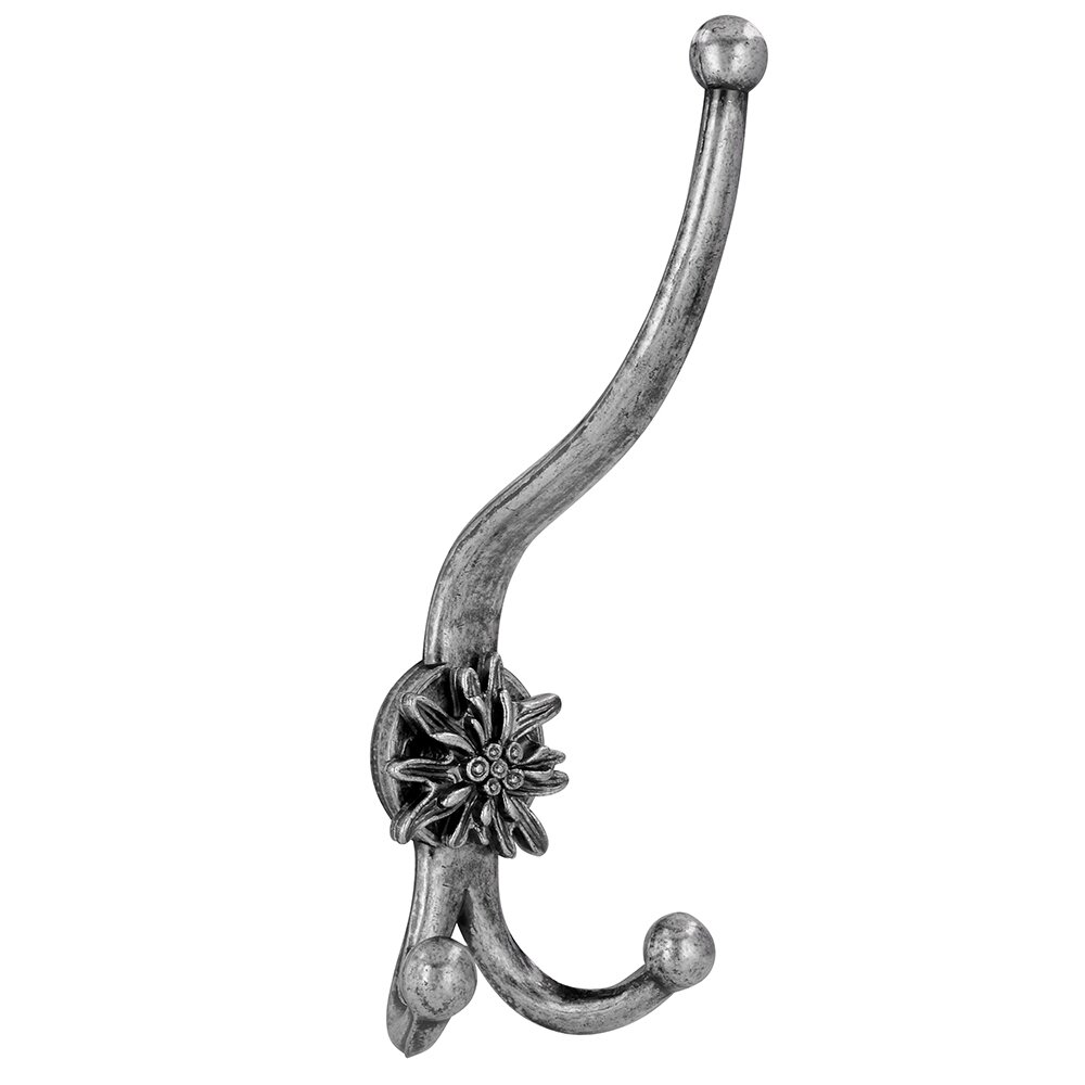 Hook in Antique Silver