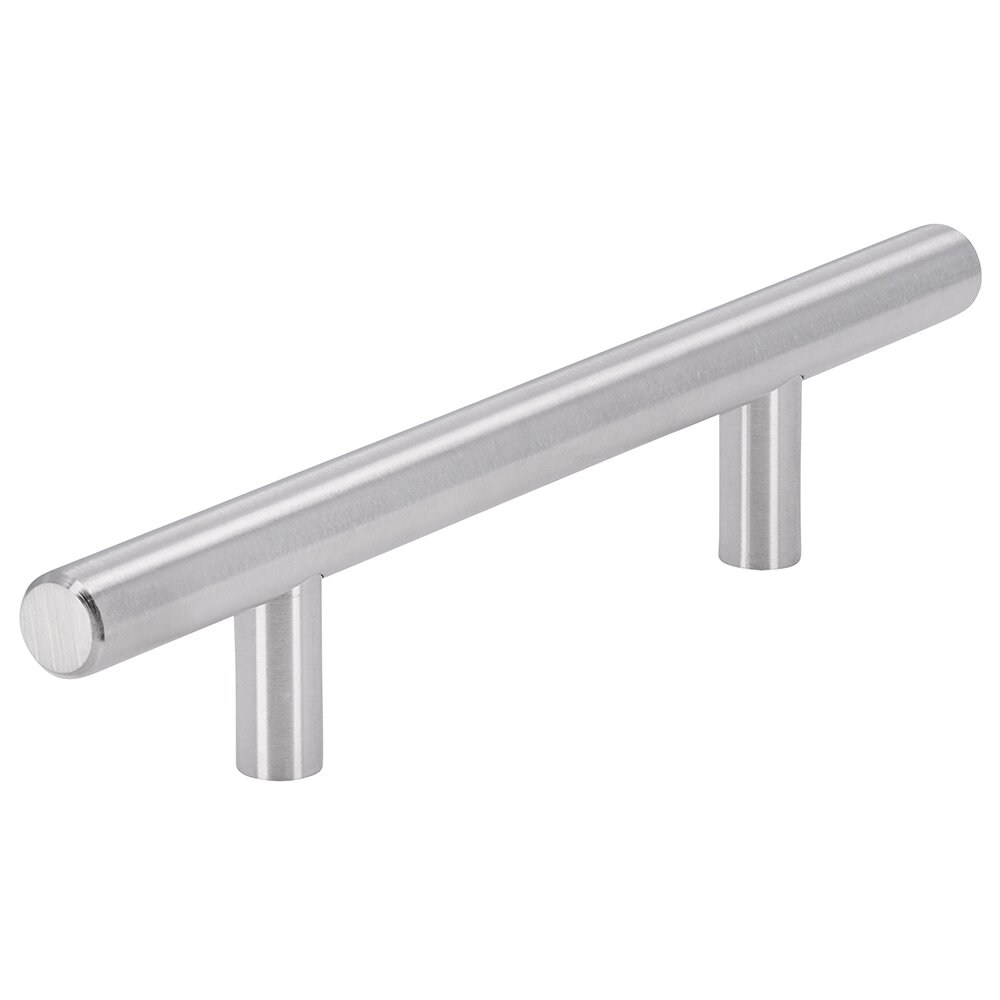 96 mm Centers European Bar Pull in Stainless Steel