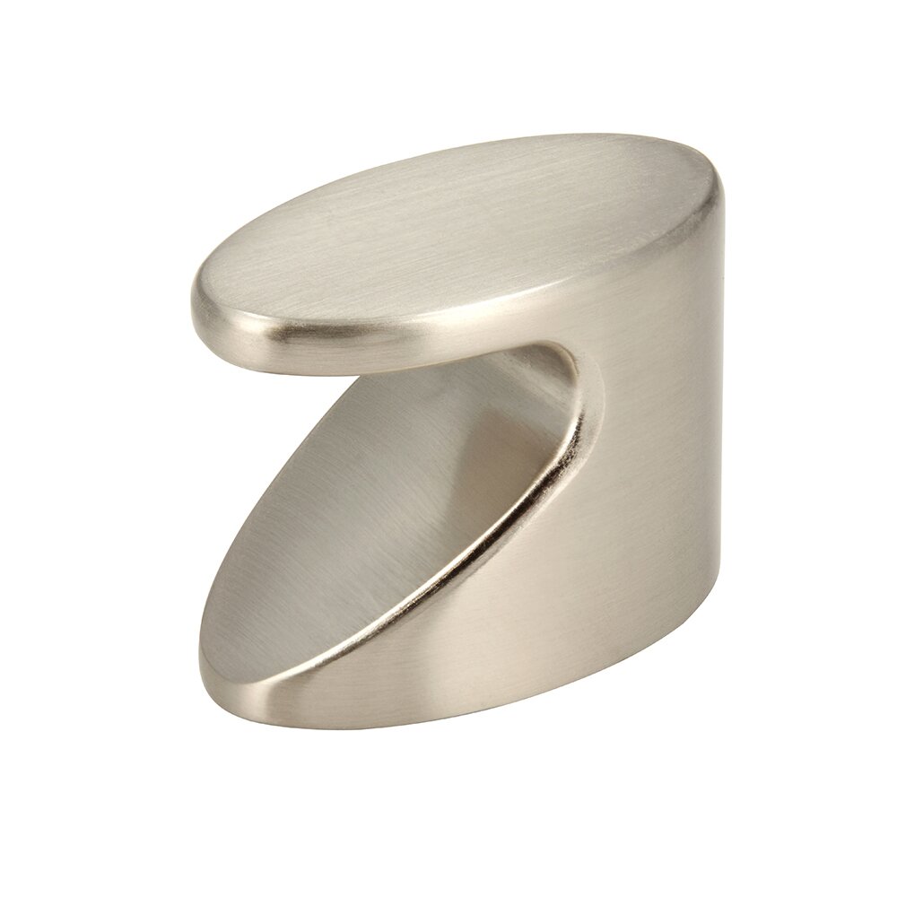 40 mm Long Knob in Stainless Steel Effect