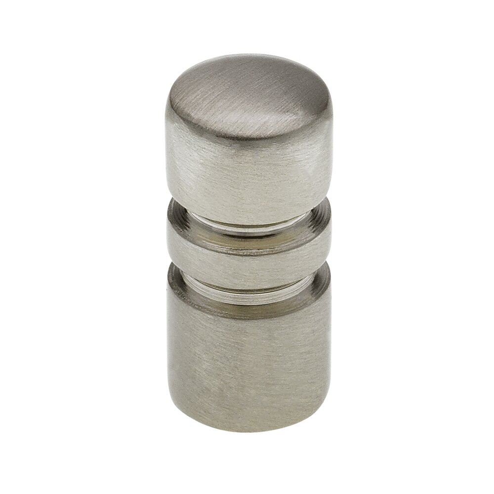 1/2" Knob in Stainless Steel Effect