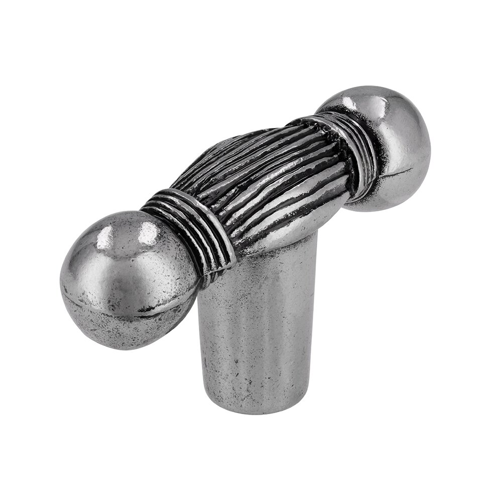 47 mm Long Knob in Antique Silver