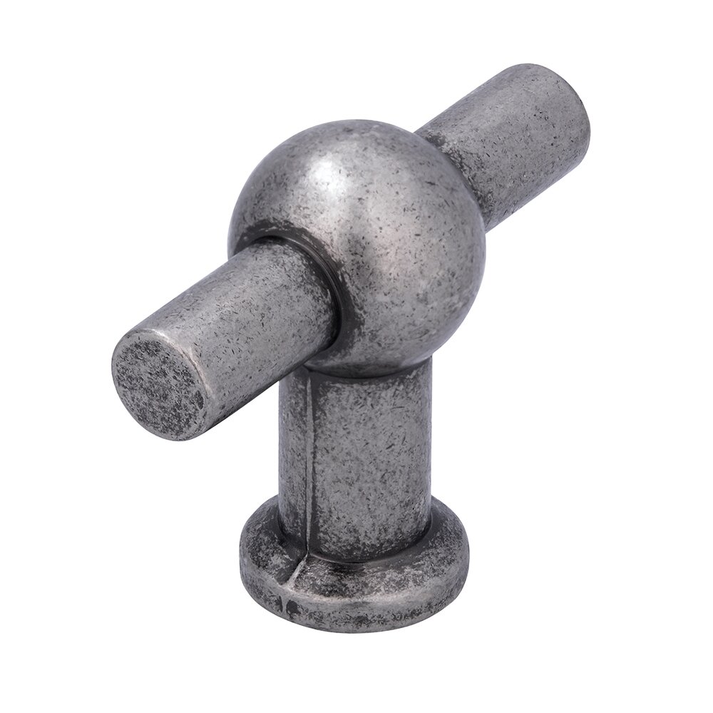 50 mm Long Knob in Antique Silver