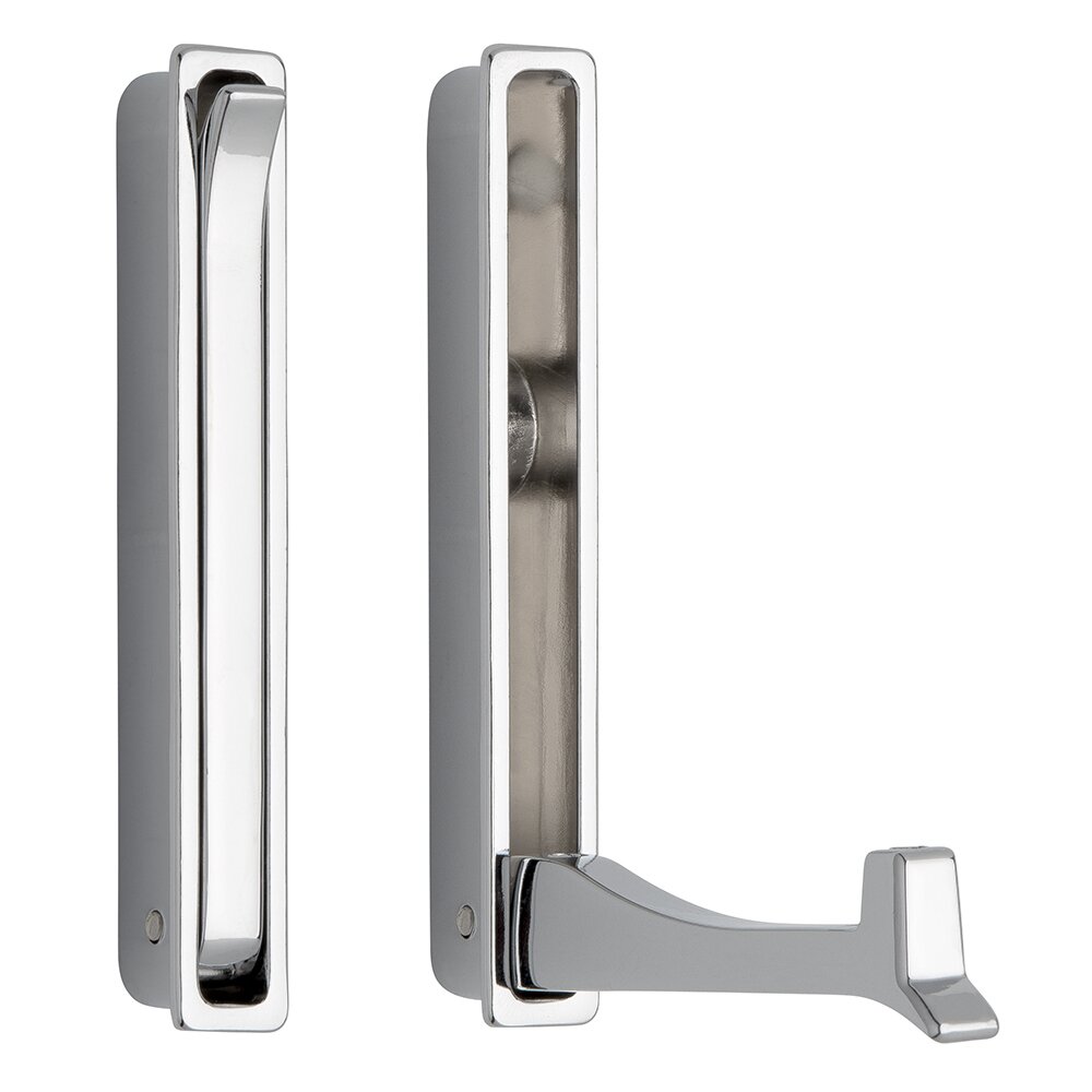 Clothes Hook Folding Arm in Bright Chrome
