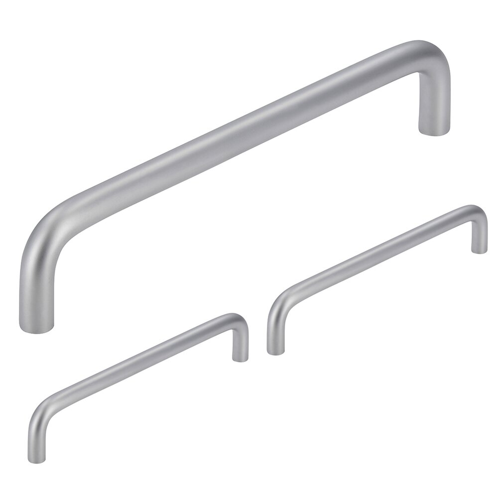 (Three Pack) Wire Pull in Matte Chrome