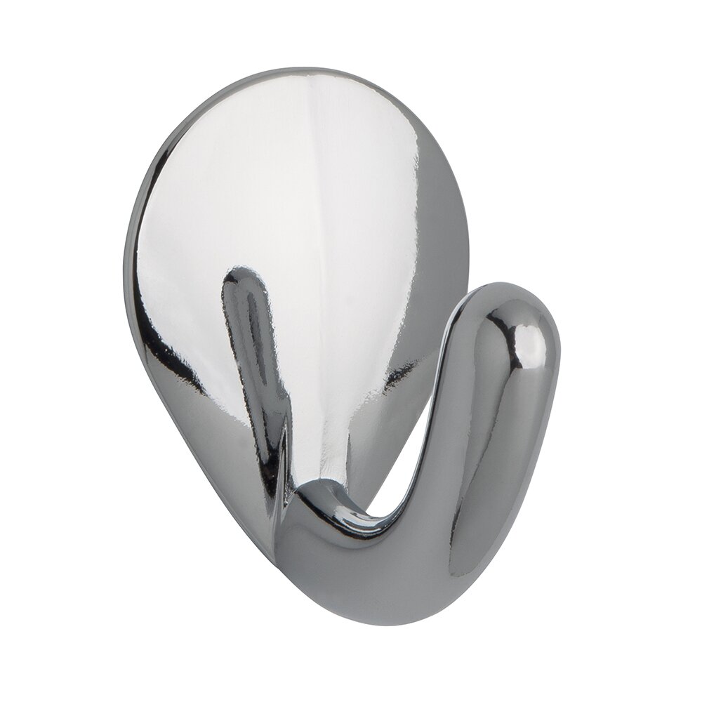 Hook Self Adhesive in Bright Chrome