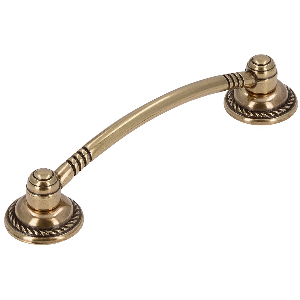 3 3/4" Centers Handle in Antique Brass