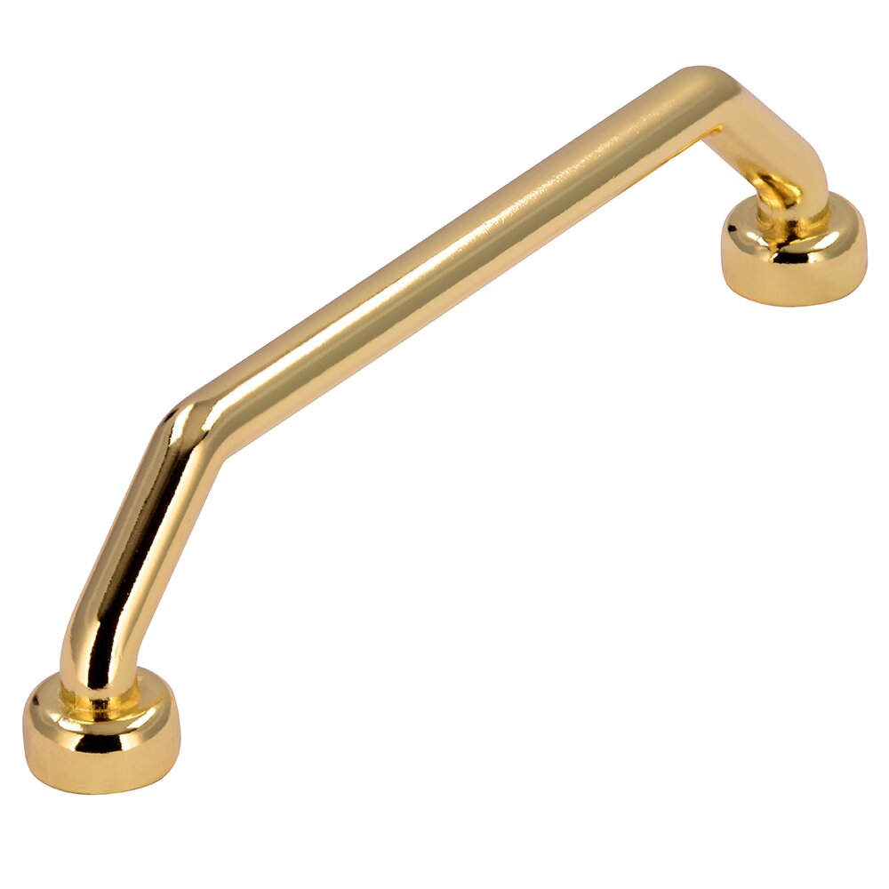 3 3/4" Centers Handle in Bright Brass