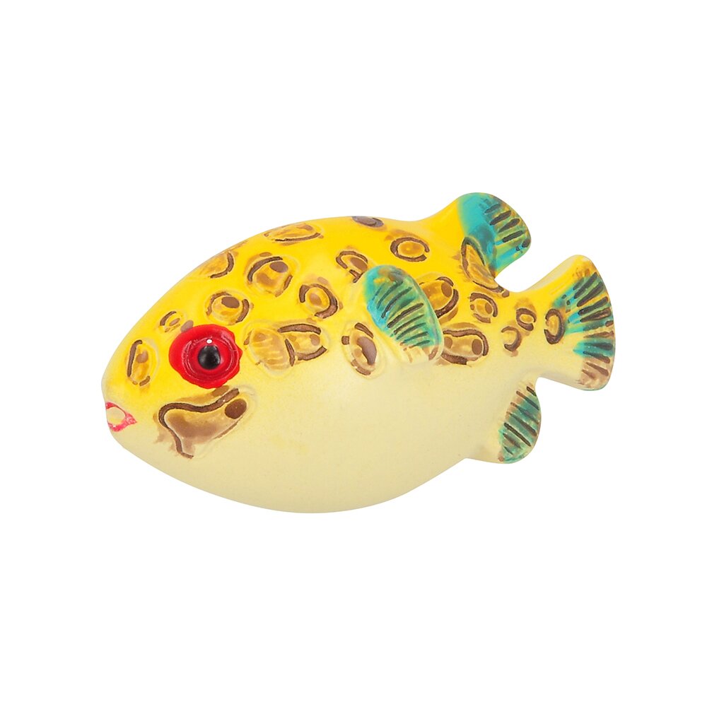 57 mm Long Fish Knob in Coloured