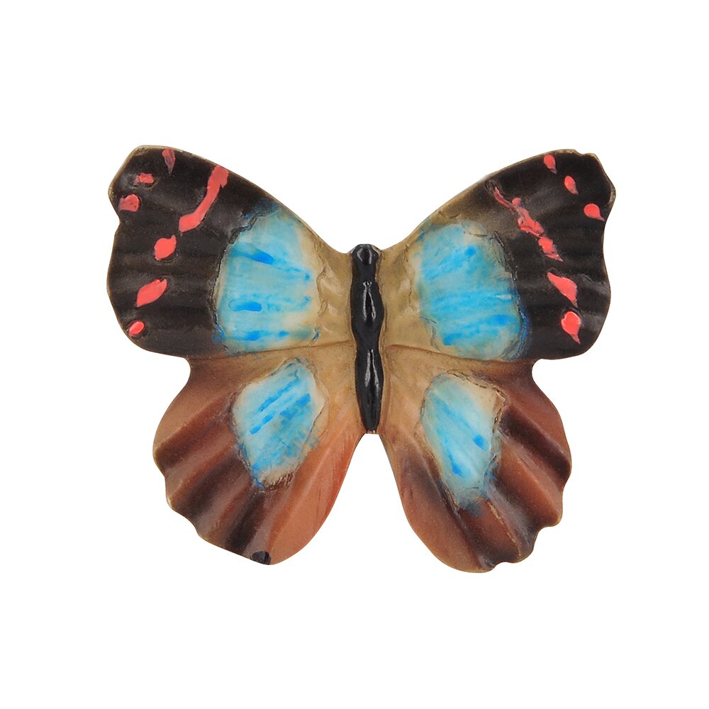 38 mm Long Butterfly Knob in Coloured