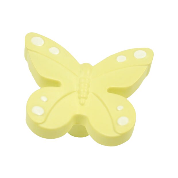 40 mm Long Butterfly Knob in Butterfly Yellow