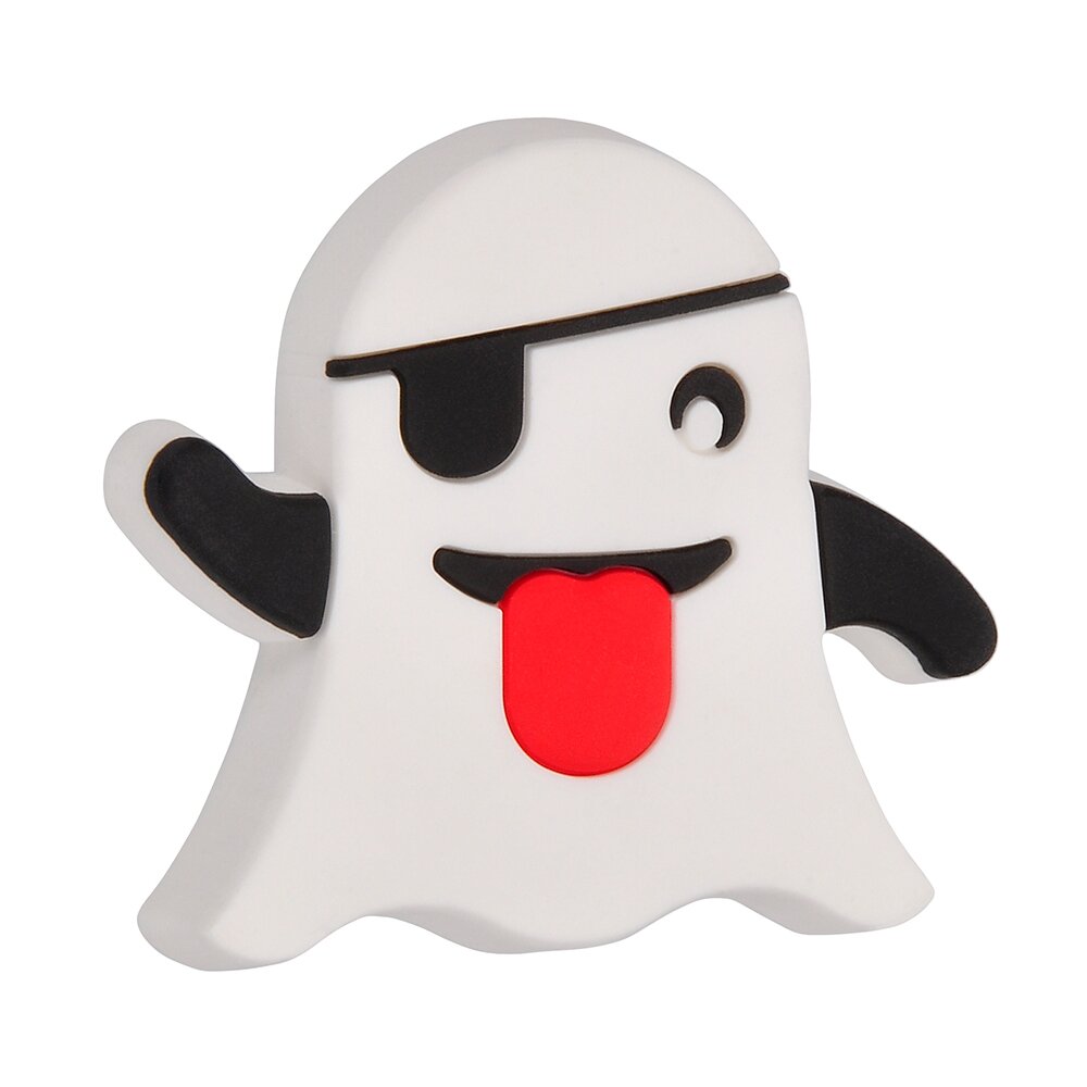63 mm Long Ghost Knob in Emoji Ghost
