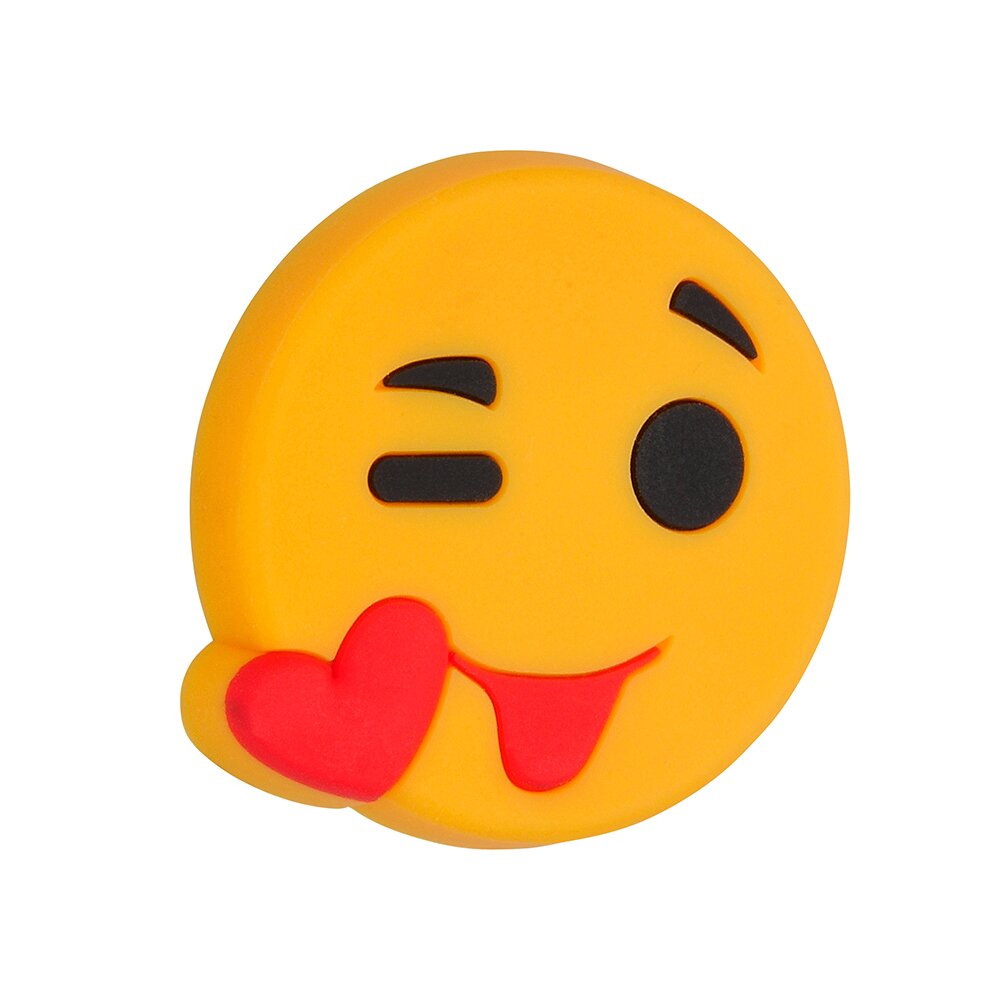 52mm Diameter Heart Emoji Knob in Emoji Smiley