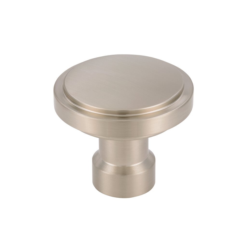 44mm Round Knob in Stainless Steel Effect