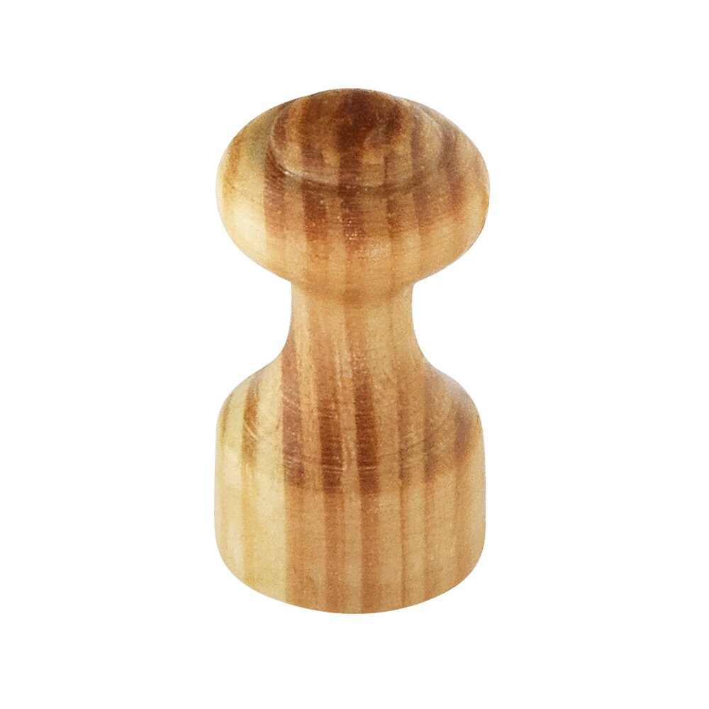 9/16" Wood Knob in Pine Lacquered