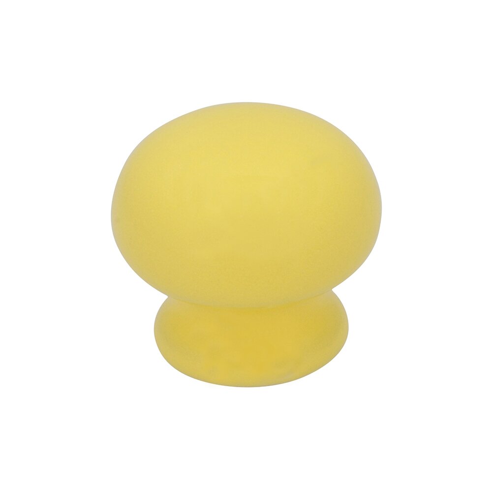 31 mm Long Knob in Yellow